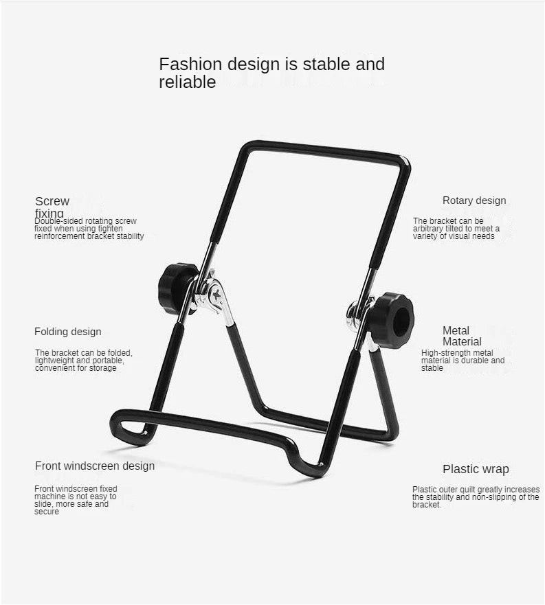 Foldable Adjustable Phone Tablet Stand Desktop Holder Mount Adjustable Desk Support Flexible Phone Stand