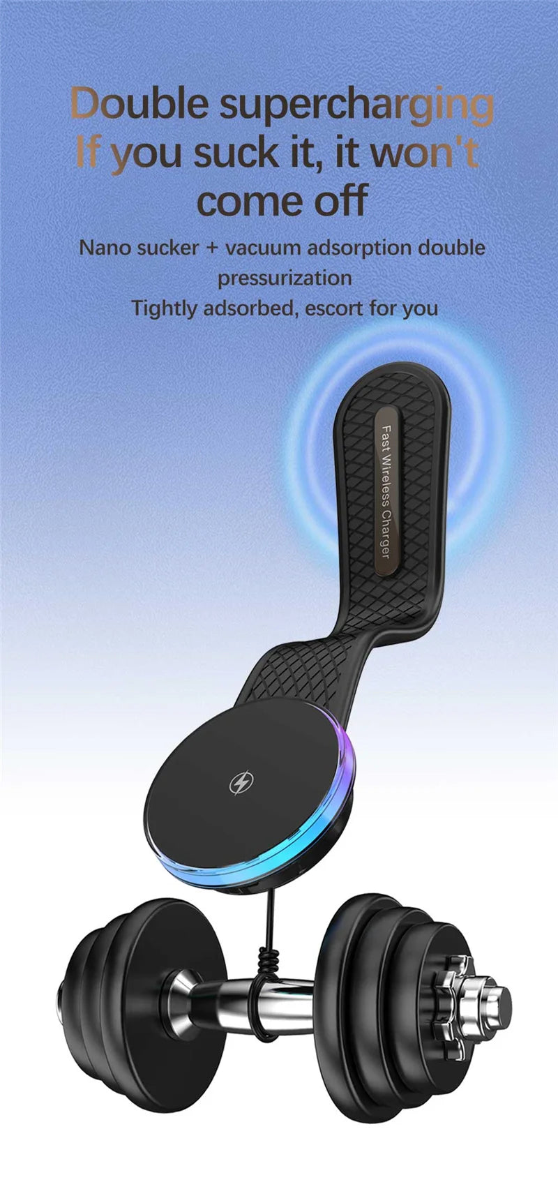 Magnetic Car Wireless Charger Car Phone Holder Mount Dashboard 15W Fast Car Charging for Macsafe iPhone 15 14 13 12 Pro Max Mini