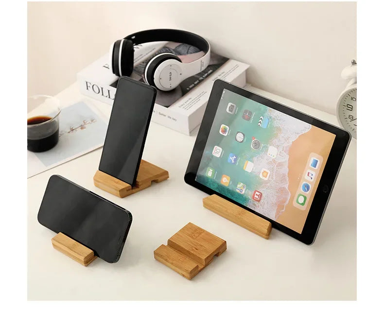 Phone Stand Holder - Multi-Angle Dock for Desk, Bedside, Charging Universal for Smartphones & Small Tablets