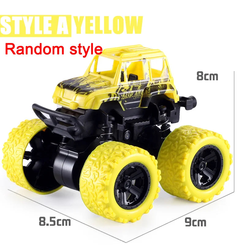 Hot Toys Car Monster Truck Four-wheel Drive Vehicle Stunt Dump Car Inertia Car Toy Dinosaur Pull Back Children Toy Boy Girl Gift