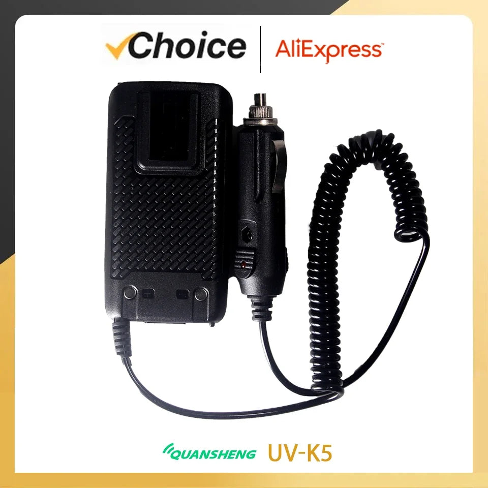 Battery Eliminator For Quansheng UV-K5 Baofeng UV-5R UV-82 BF-888S Car Charger Walkie Talkie UV-K6 UV-K58 UV-K5(8) 5R PLUS UV5R