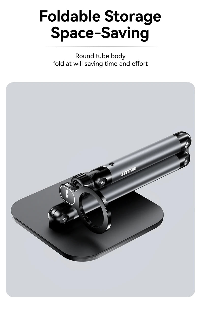 TELESIN Universal Magnetic Mobile Phone Quick Release Photography Stand Holder Aluminium alloy Phone Stand For Smart phone
