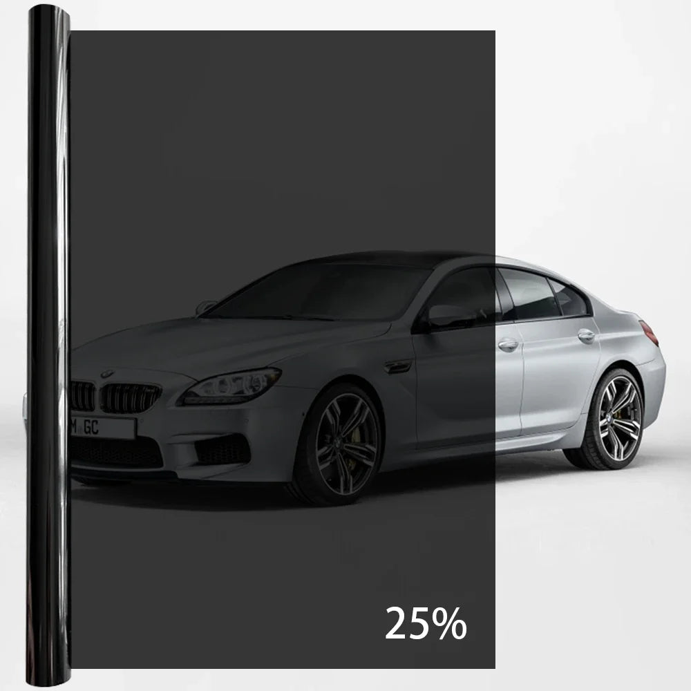 50cmx3/6m Car Window Privacy Tint Film Auto Vinyl Anti Look Dark Glass Foils Sticker Summer Solar UV Films Protector Accessories