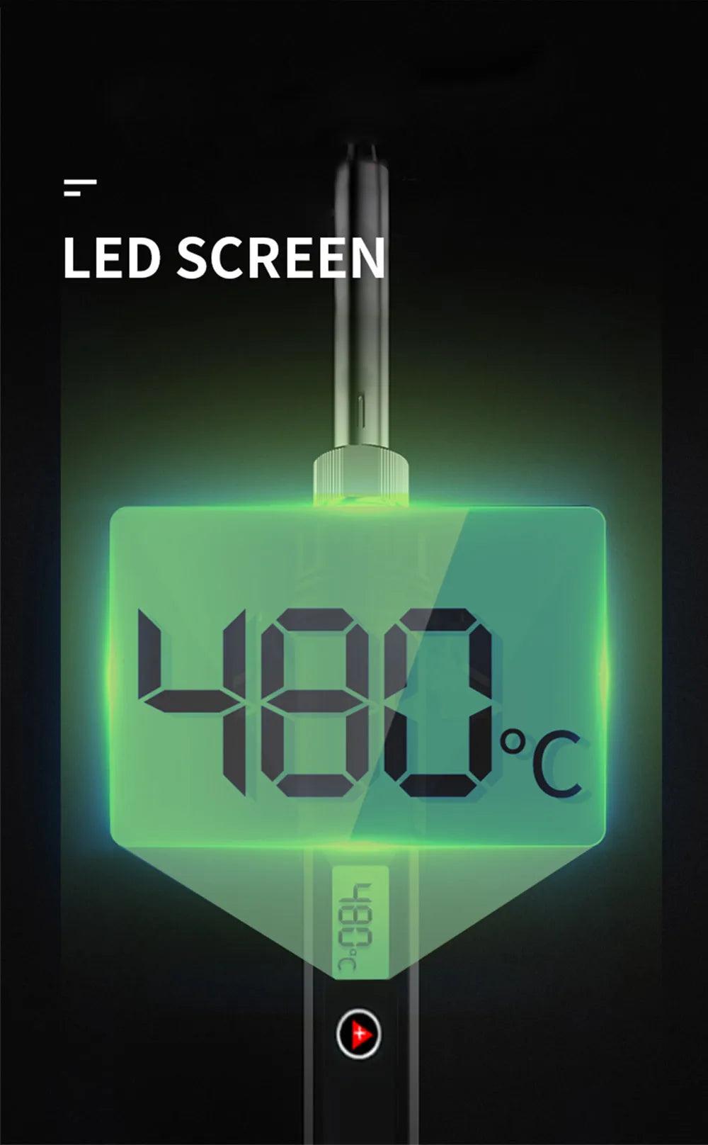LCD Digital Adjustable Temperature 80W Soldering Iron Electric Welding Tools Solder Wire Tweezers DIY Hand Tool
