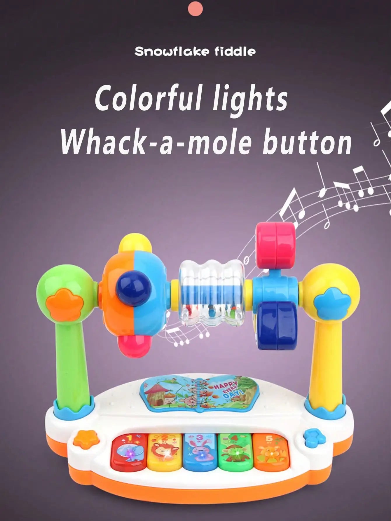 Baby Piano Toy, Light Up Music Baby Toys for12 18 Months Early Learning Educational Piano Toy 1 Year Old Boy Girl Gifts