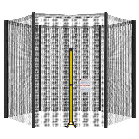 6/8/10/12Feet Trampoline Replacement Net Fence Enclosure Anti-fall Safety Mesh Netting Suit Jumping Pad Fitiness Accessories