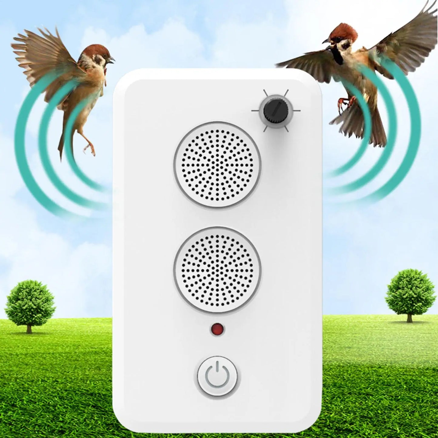 Bat Repeller Devices Adjustable Electric Animal Trap Ultrasonic Anti bat Electronic Training Device for Attic House Garden