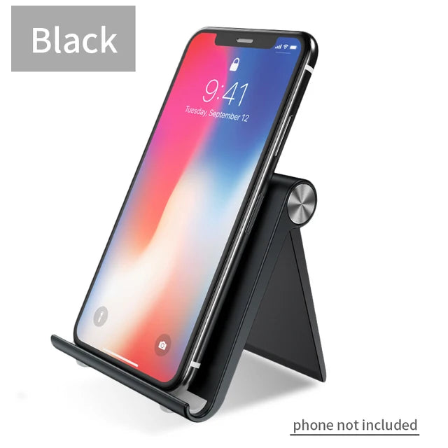 Универсальная настольная подставка для мобильного телефона iPhone iPad, регулируемая складная подставка для планшета, держатель для телефона на стол.