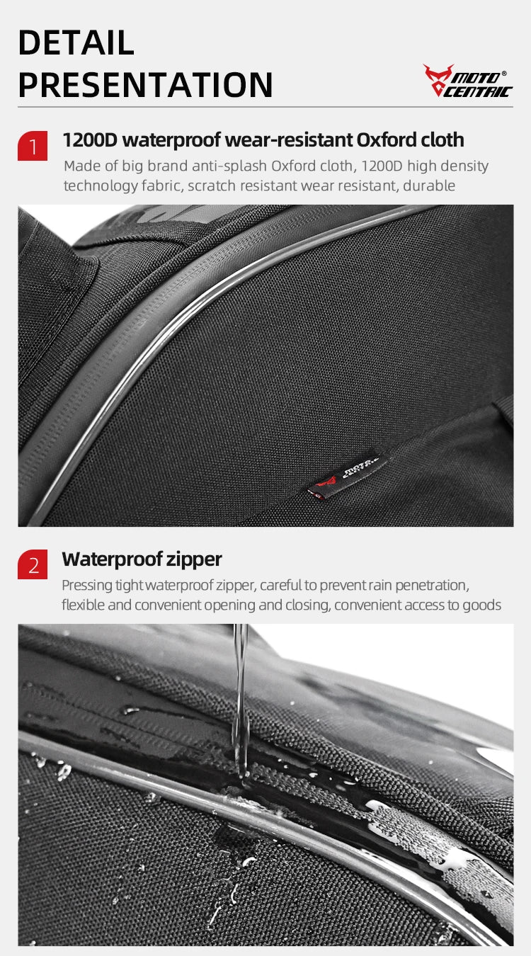 Waterproof Magnetic Motorcycle oil Fuel Tank Bag Navigation Universal Motorbike Riding Cycling Tool Backpack Portable