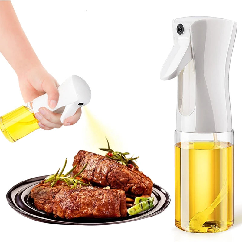 زجاجة بخاخ زيت سعة 200/300/500 مل، بخاخ زيت للطبخ والشواء، بخاخ زيت للمطبخ والخبز، زجاجة فارغة، زجاجة خل، موزع زيت