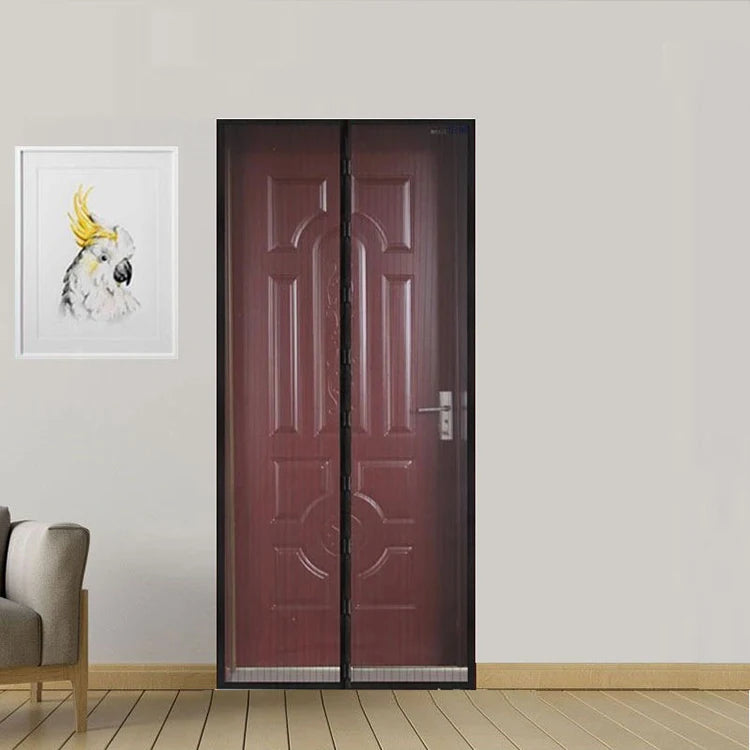 Mosquito Net Curtain Magnets Door Mesh Insect Sandfly Netting with Magnets on The Door Mesh Screen Automatic Closing Door Screen