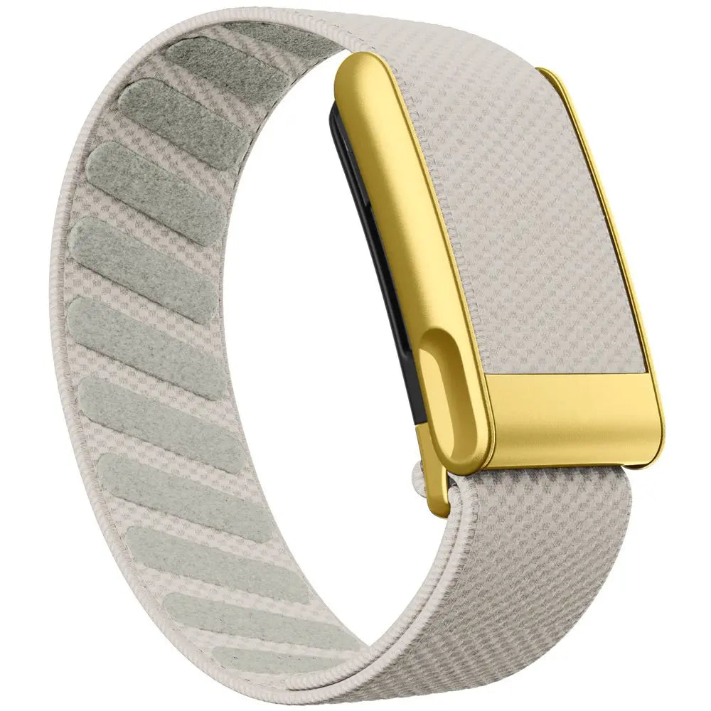 Breathable Nylon Strap For Whoop 5.0/Whoop MG Replacement Wristband Bands Sports Straps For WHOOP 5.0 with Gold Metal Frame