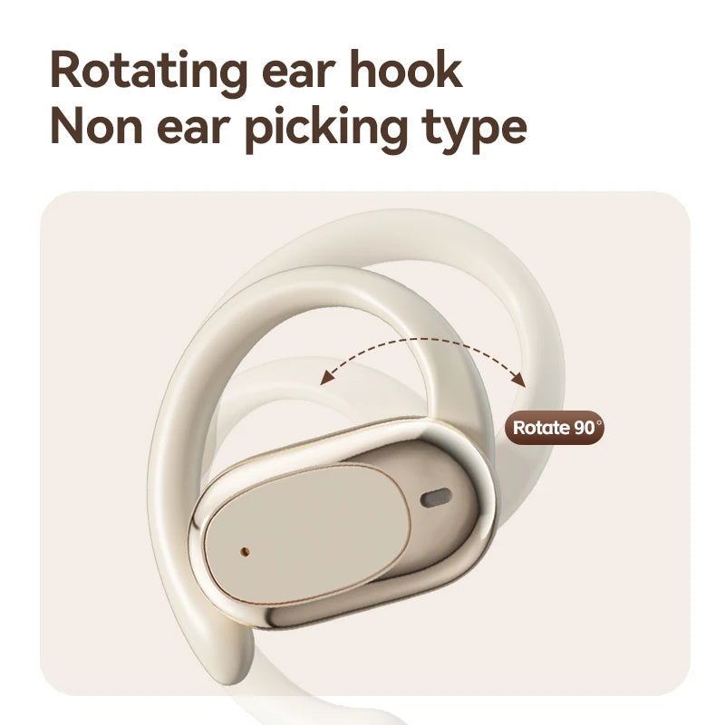 OWS earbuds True wireless headphones Bluetooth 5.49 low latency gaming and sports headphones High-fidelity stereo noise-cancelli