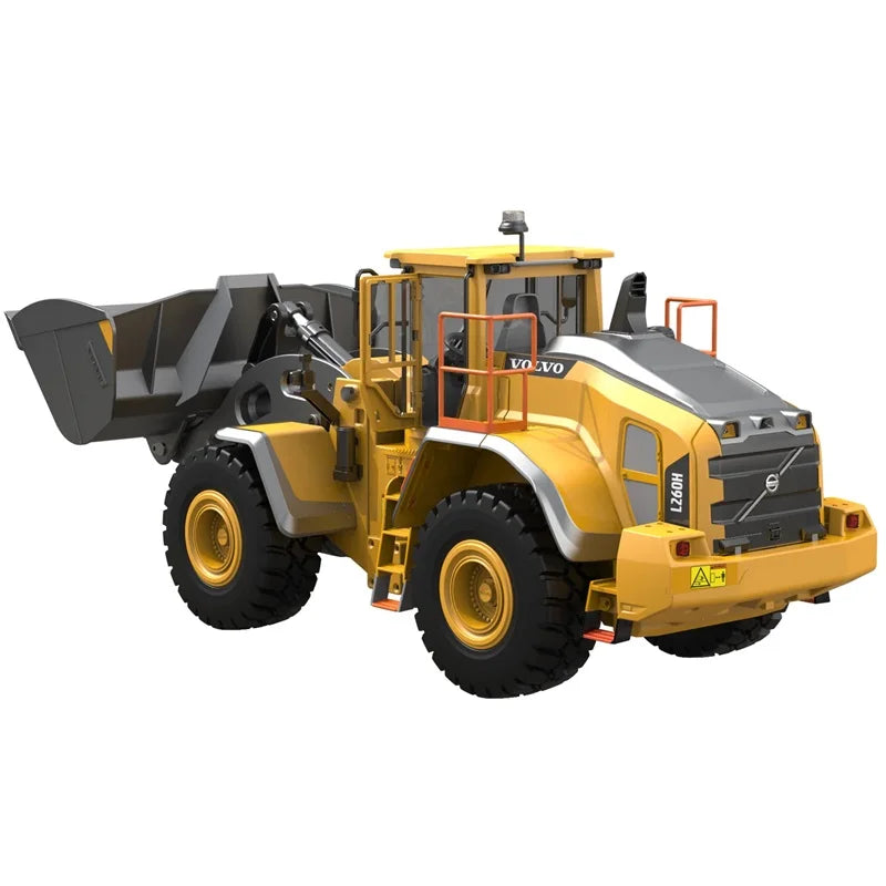 Toy Car 1/16 RC Full Metal Loader Excavator Electric Remote Control Alloy Rc Car Excavator Engineering Model Cars Boy Kids Toys