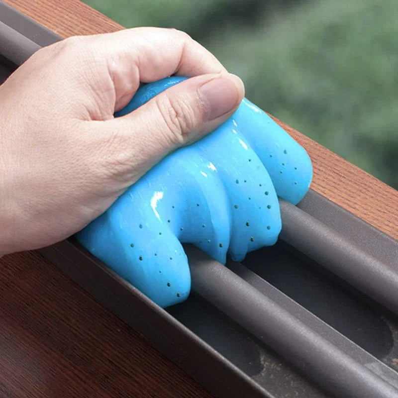Car Cleaning Gel Slime Magic Mud Auto Interior Computer Keyboard Dirt Clean Dust Remover Gel Car Wash Interior Cleaning Tools
