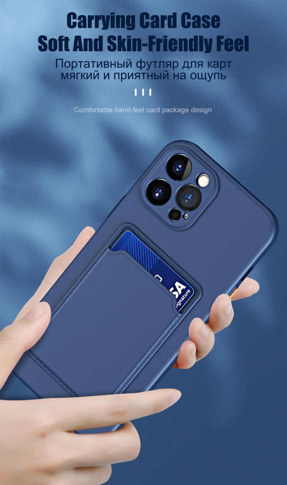Silicone Wallet Case Funda For iPhone 16 Pro Max 15 14 Plus 11 12 13 Mini SE Card Holder Slot Back Cover Protective Accessories