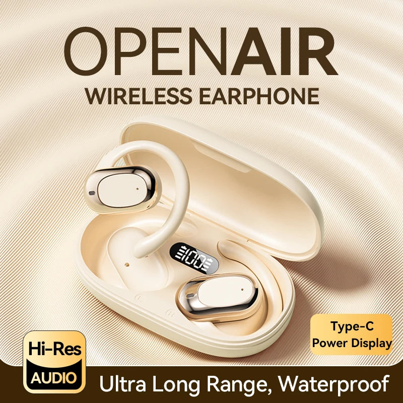 OWS earbuds True wireless headphones Bluetooth 5.49 low latency gaming and sports headphones High-fidelity stereo noise-cancelli