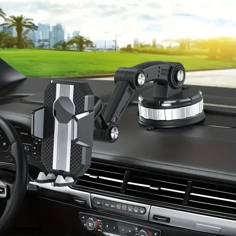 VIKEFON Car Phone Holder Stand Universal Dashboard Car Clip Mount GPS Bracket Sucker Mobile Phone Support in Car For All Phones