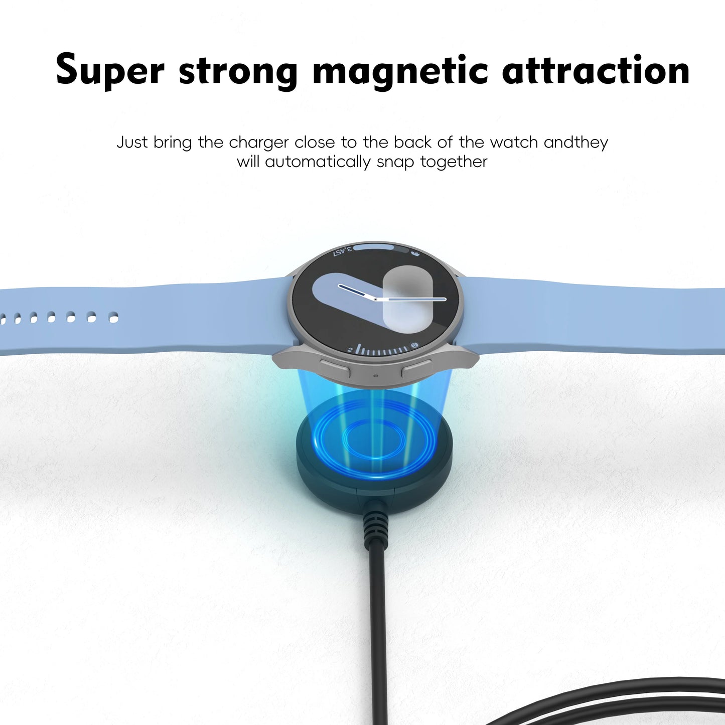Wireless charger Galaxy Watch Charger for Galaxy Watch 3/4 5/6/7 Active1-2 Ultra FE  watch cable USB-A USB-C