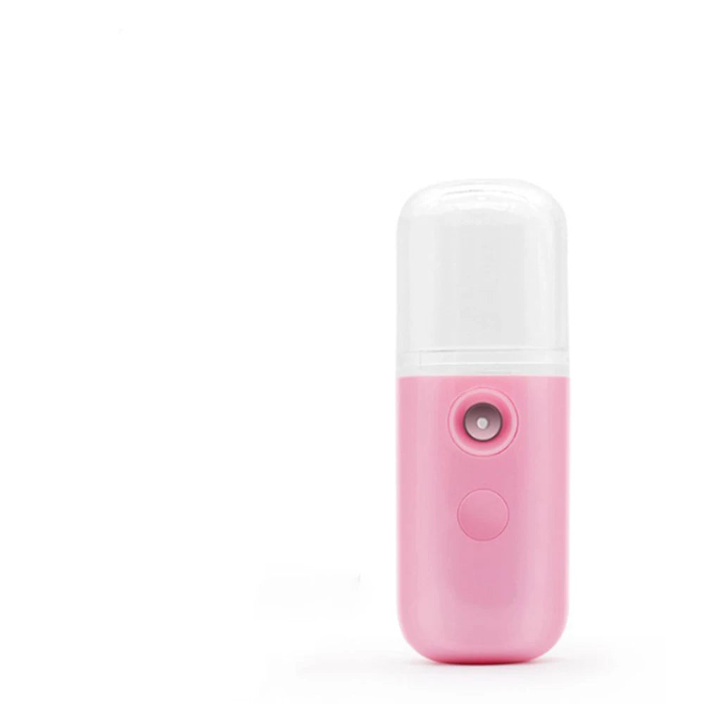 Portable Spray Nano Spray Water Meter Steam Face Cold Spray Portable Beauty Instrument Humidifier Water Meter With USB Cable