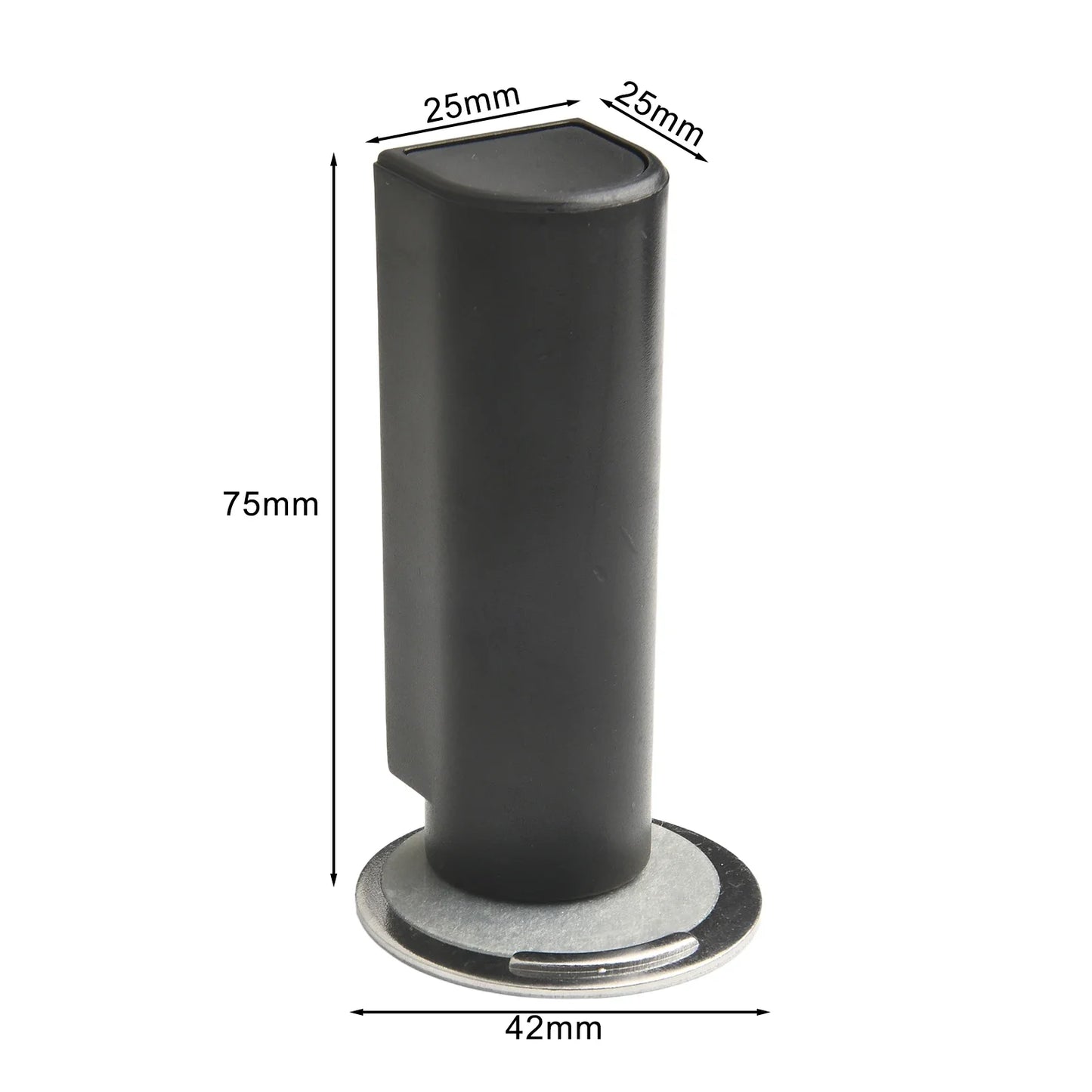 Heavy Duty Magnetic Door Stopper Stainless Steel Doorstop Black Without Punching Door Suction Door Holder Door Hardware Touch