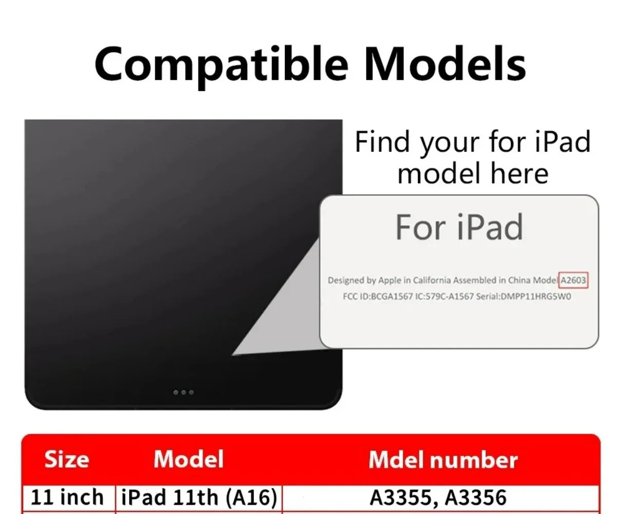 9H Tempered Glass For Ipad 11th Generation Screen Protector On ipad 11 generation A16 2025 Anti Fingerprint Protective HD Film