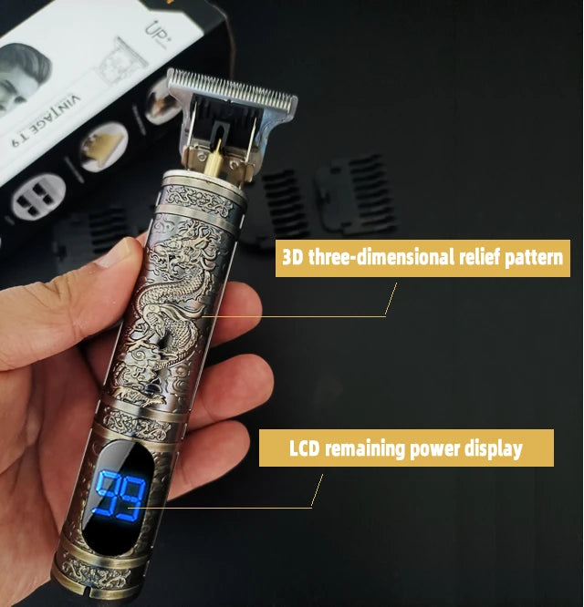 New WaterProof Professional Electric Shaver for Men Razor for Men Mower Beard Trimmer Barber Shaving Machine T9 Hair Clipper