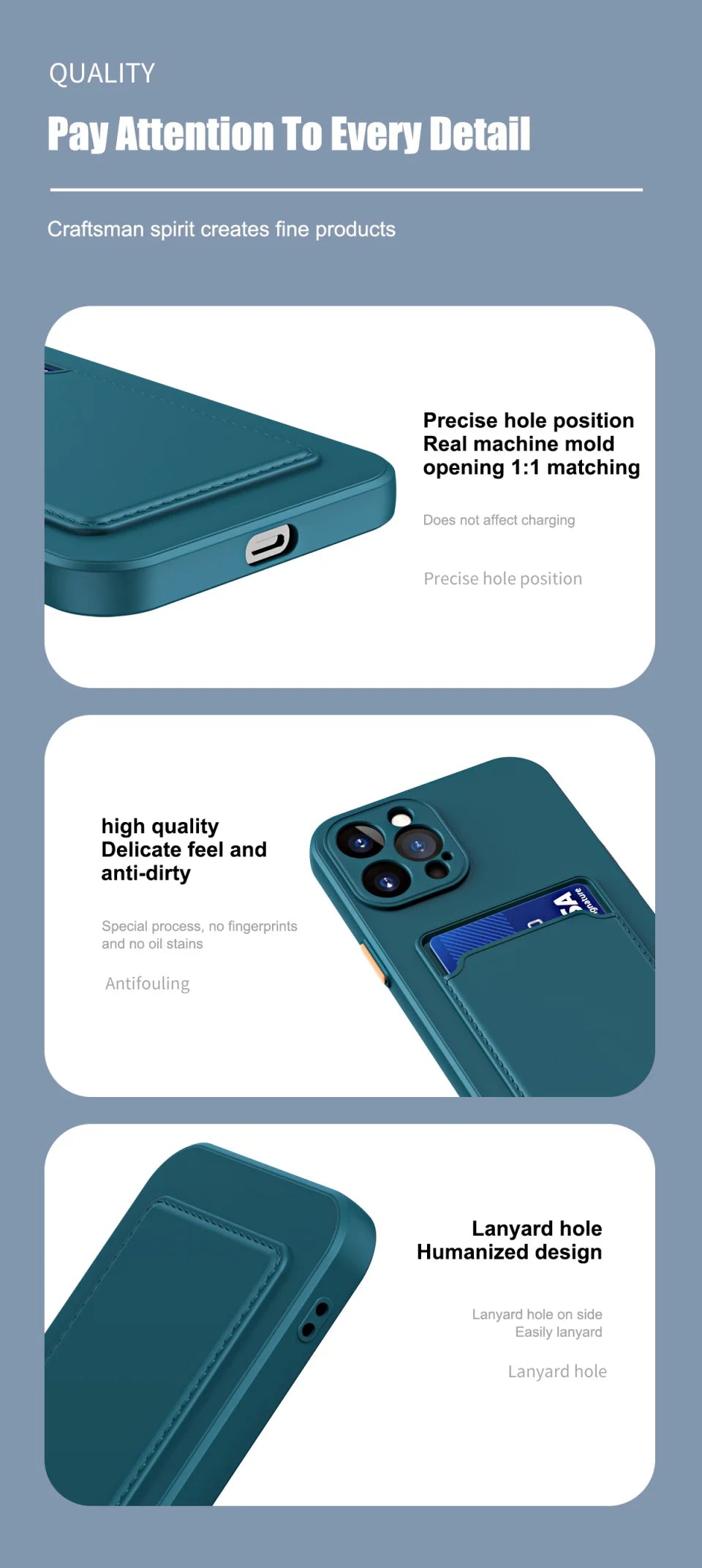 Silicone Wallet Case Funda For iPhone 16 Pro Max 15 14 Plus 11 12 13 Mini SE Card Holder Slot Back Cover Protective Accessories