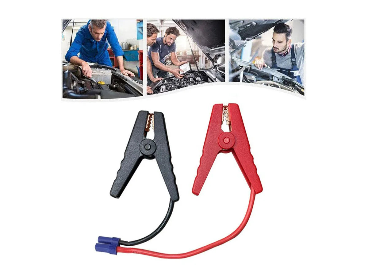 Car Jump Starter Cable with Clamps Booster Cable EC5 Plug Connector Prevent Reverse Charge Module for Auto Battery Jump Start