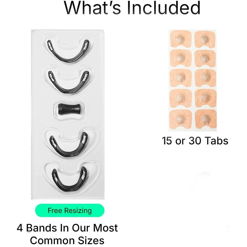 30Days Nasal breathing dilators Magnetic Nasal Strips Increase Air Intake Improve Sleep Quality Reduce Snoring