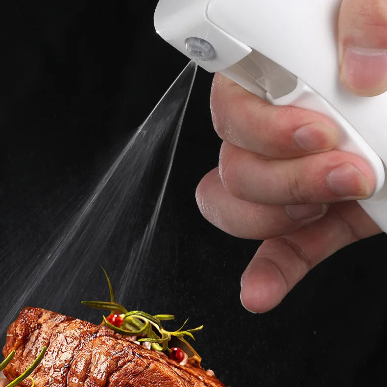 زجاجة بخاخ زيت سعة 200/300/500 مل، بخاخ زيت للطبخ والشواء، بخاخ زيت للمطبخ والخبز، زجاجة فارغة، زجاجة خل، موزع زيت