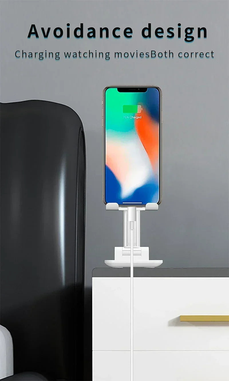 New Desk Mobile Phone Holder Stand For iPhone iPad  Adjustable Desktop Tablet Holder Universal Table Cell Phone Stand