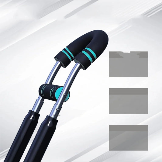 Adjustable Arm Trainer With Resistance Bands Detachable Chest Expander For Upper Body Strength Training Home Gym Equipment