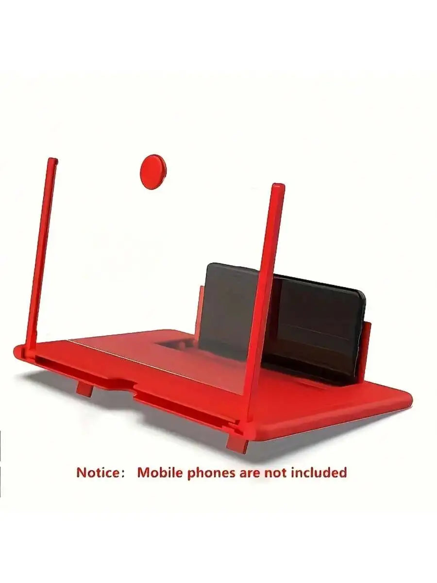 Foldable Phone Screen Magnifier Stand, Convert Smartphone to Tablet, Hands-Free Viewing, Eye Protection Design, Portable Design