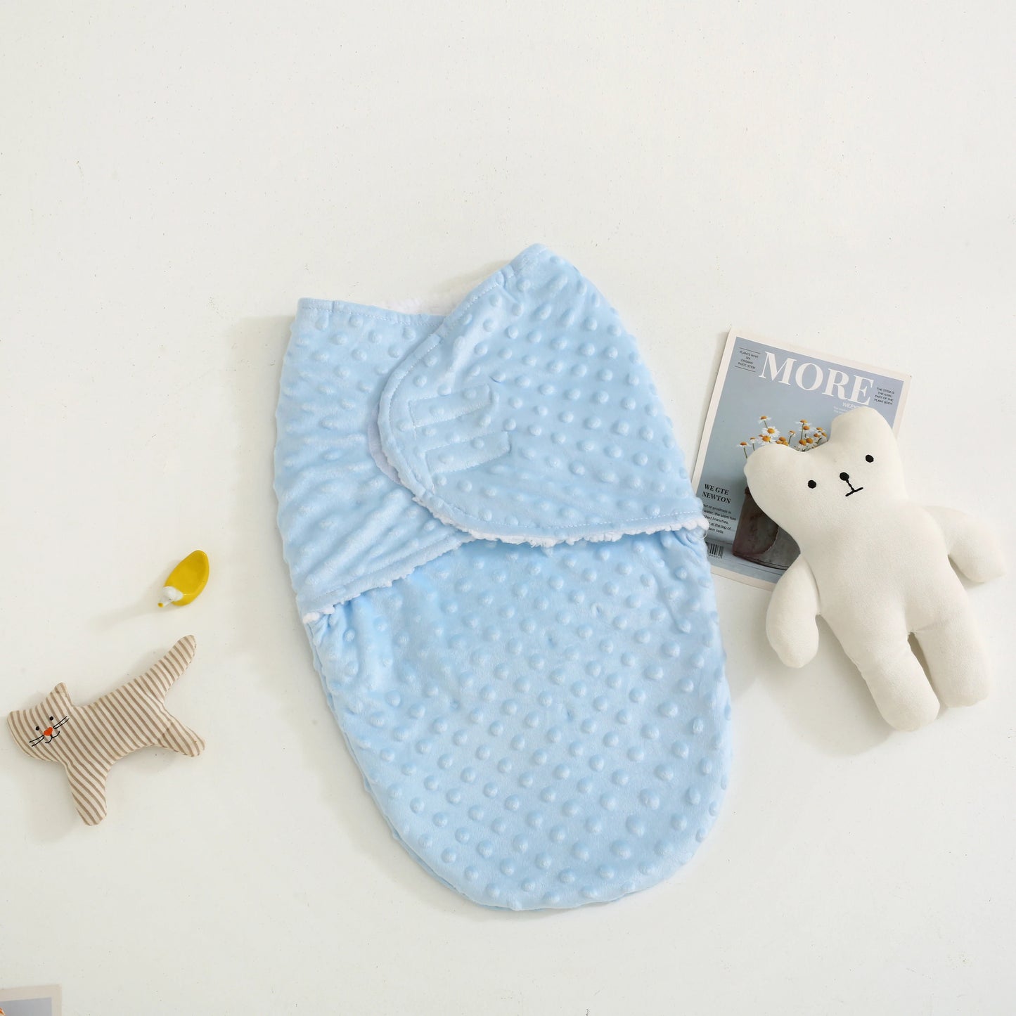 Baby Blanket Newborn Sleep Swaddle Blanket 1-pack Baby Swaddle Blanket Wrap Easy Change Perfect for Baby Boy Accessories and New