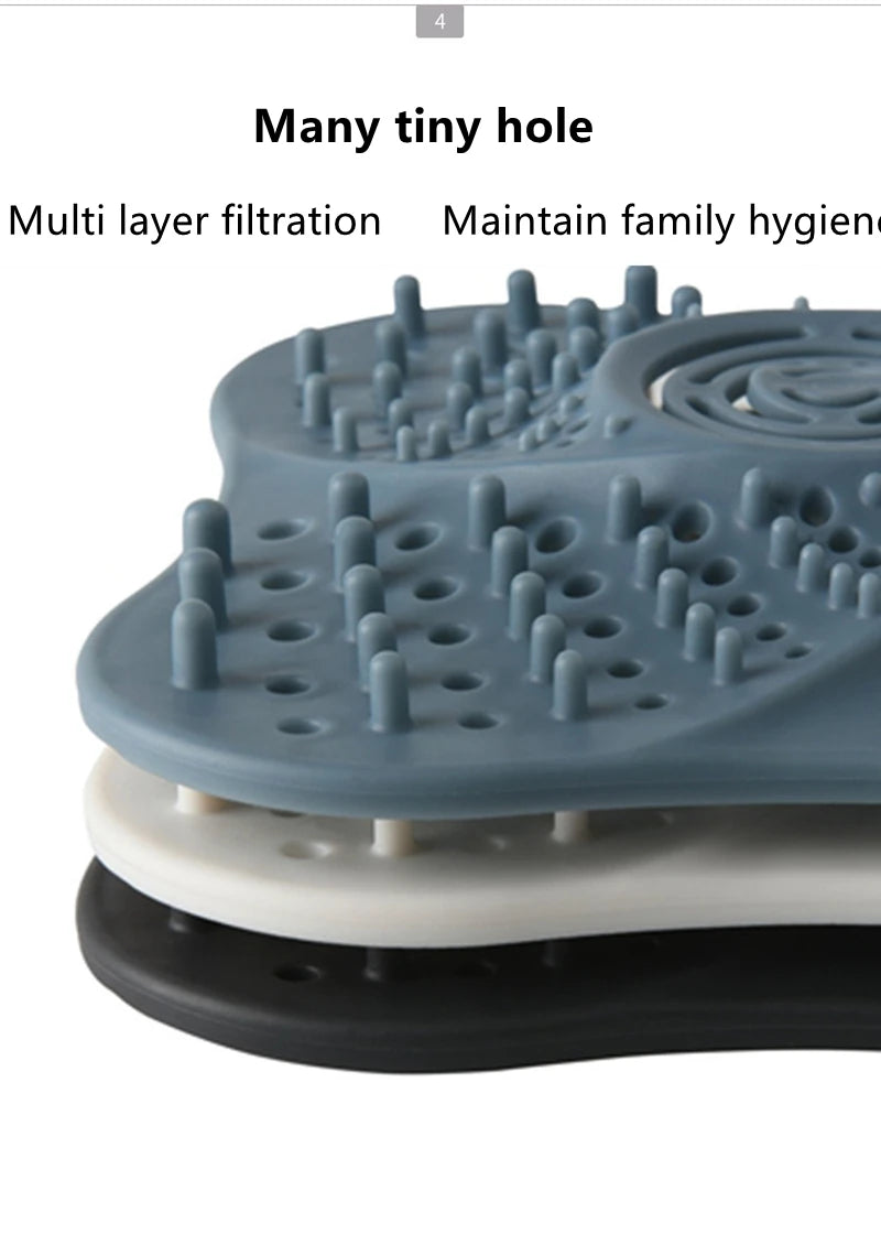 Sink Filter Hair Catcher Bathtub Drain Cover Stopper Sink Mesh Strainer Catch Hairs Bathroom Kitchen Shower Bath Accessories