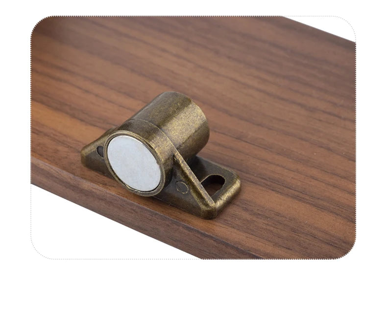 Magnet Cabinet Door Catch, Magnetic Furniture Door Stopper Closer Strong Super Powerful Neodymium Wardrobe Magnets Latch