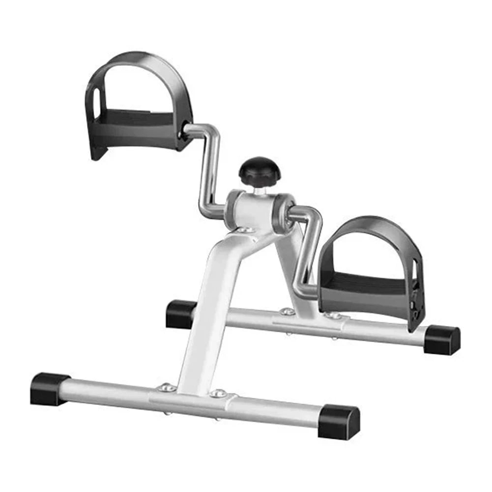 Household Portable Pedal Exerciser Mini Exercise Bike Adjustable Resistance Bike Pedal Exerciser for Indoor Leg Rehabilitation