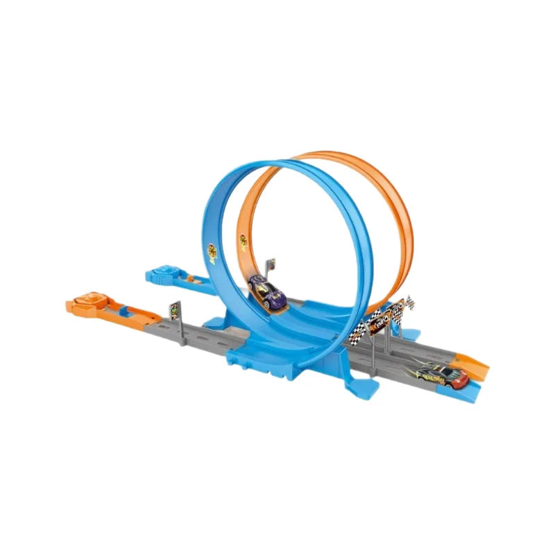metal racing cars, alloy track catapults, and track carsBoys' and children's toy cars,