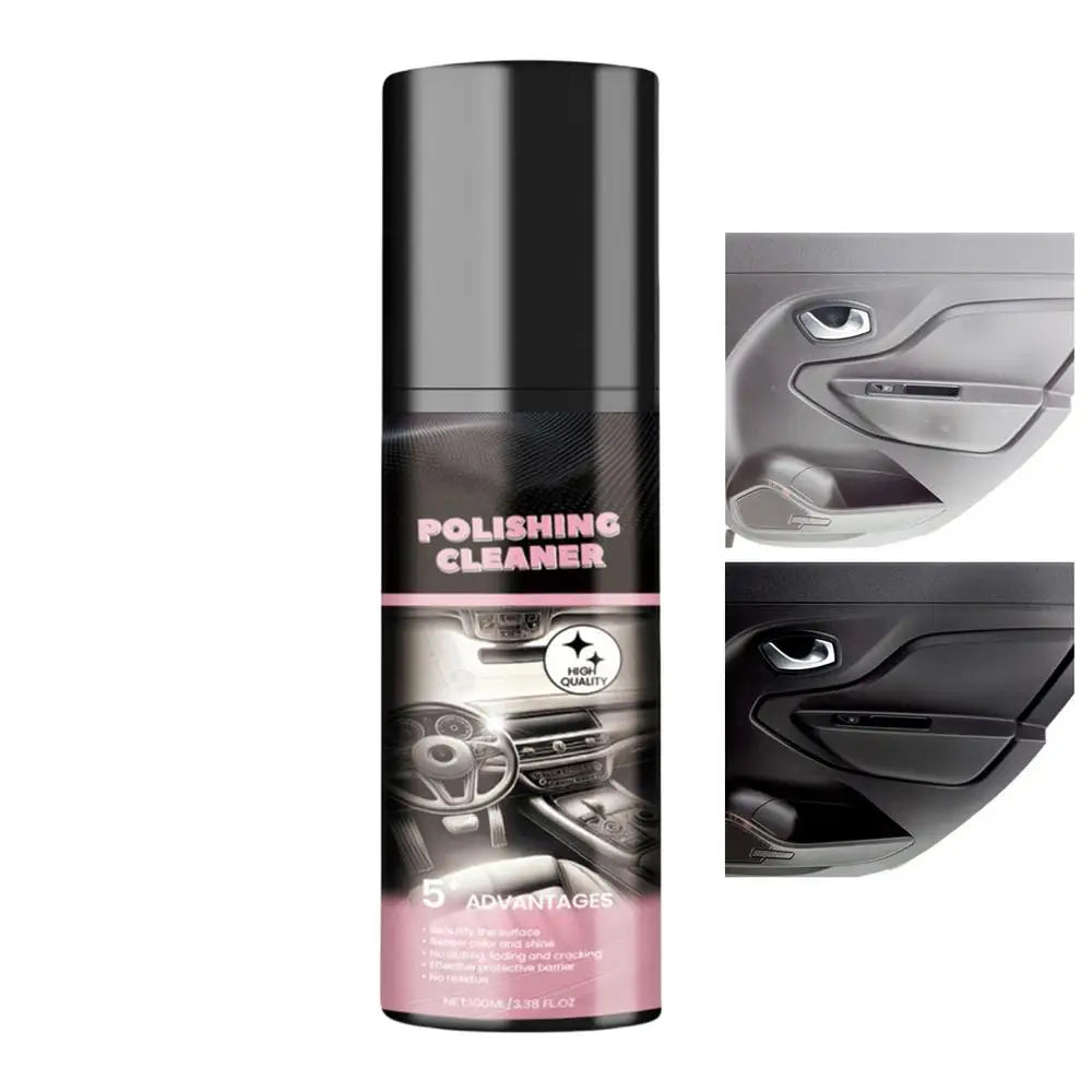 100ml Auto Interior Polish Car Shine Cleaner Interior Detailer Spray Protective Color Fading Repair Car Care Detailing Spray