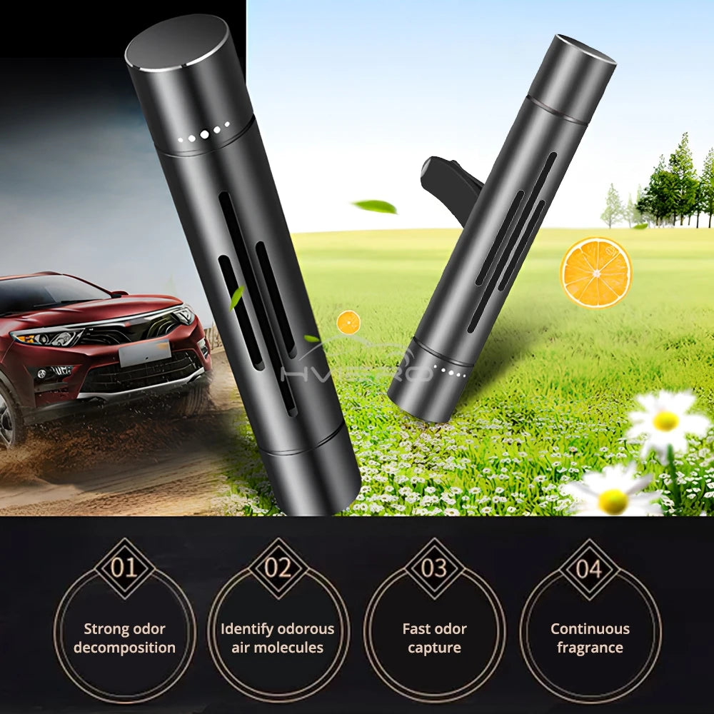 Car Air Freshener Scent Outlet Incense Styling Exhaust Perfume Fragrance Purification Agent Tool Auto Interior Aroma Accessories