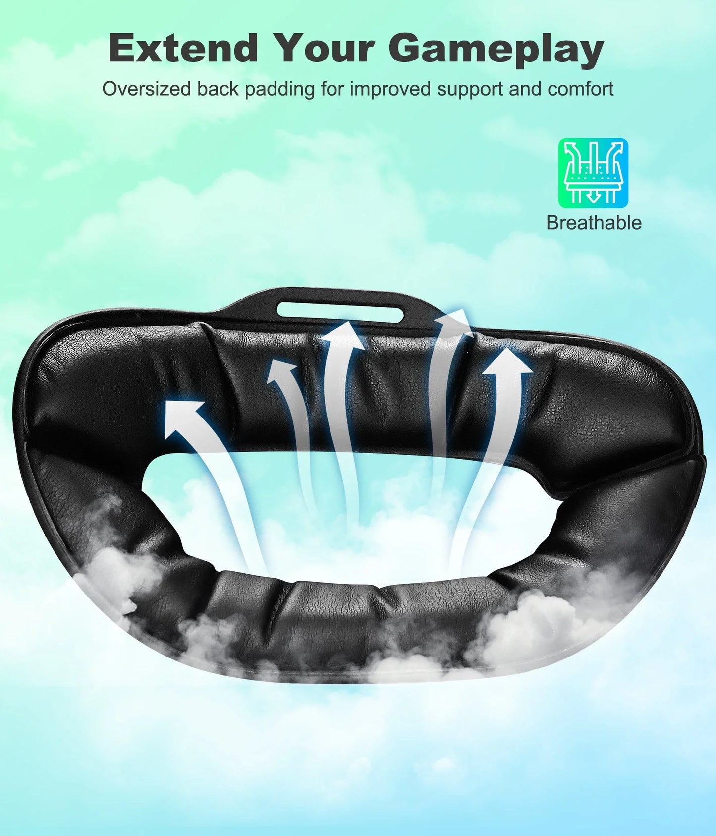 BEBONCOOL Adjustable Head Strap for Meta Quest 3S/Quest 3/Quest 2 Headstrap for VR Headset Accessories Enhanced Support