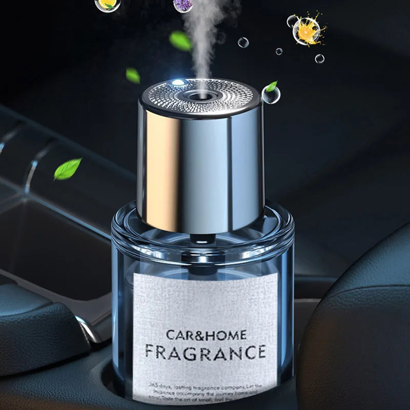 160ml Car Air Freshener Electric Auto Air Diffuser Aroma Supplies Air Vent Car Mist Humidifier Perfume Car Fragrance Aromather