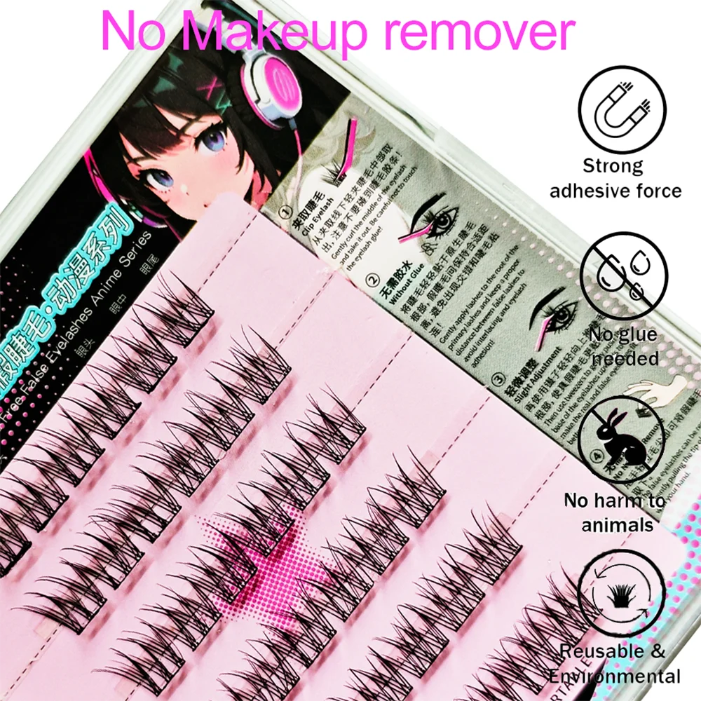 6Pairs Self-Adhesive Eyelash Kit – No Glue Needed, DIY Natural to Glam Look, Soft & Reusable, Certified for Global Beauty Users
