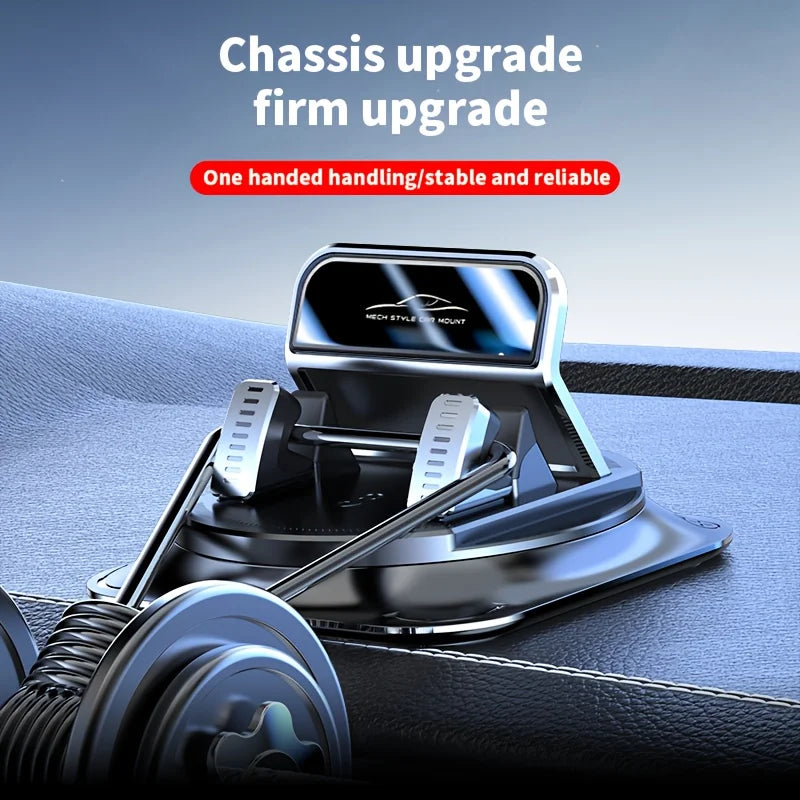 Phone Car Mount，Car Dashboard Phone Holder，360Degree Rotation，Stable and non-slip，ApplicableiPhoneSamsung Xiaomi Phone Stand