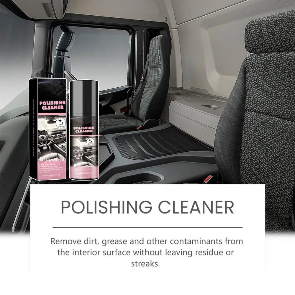 100ml Auto Interior Polish Car Shine Cleaner Interior Detailer Spray Protective Color Fading Repair Car Care Detailing Spray
