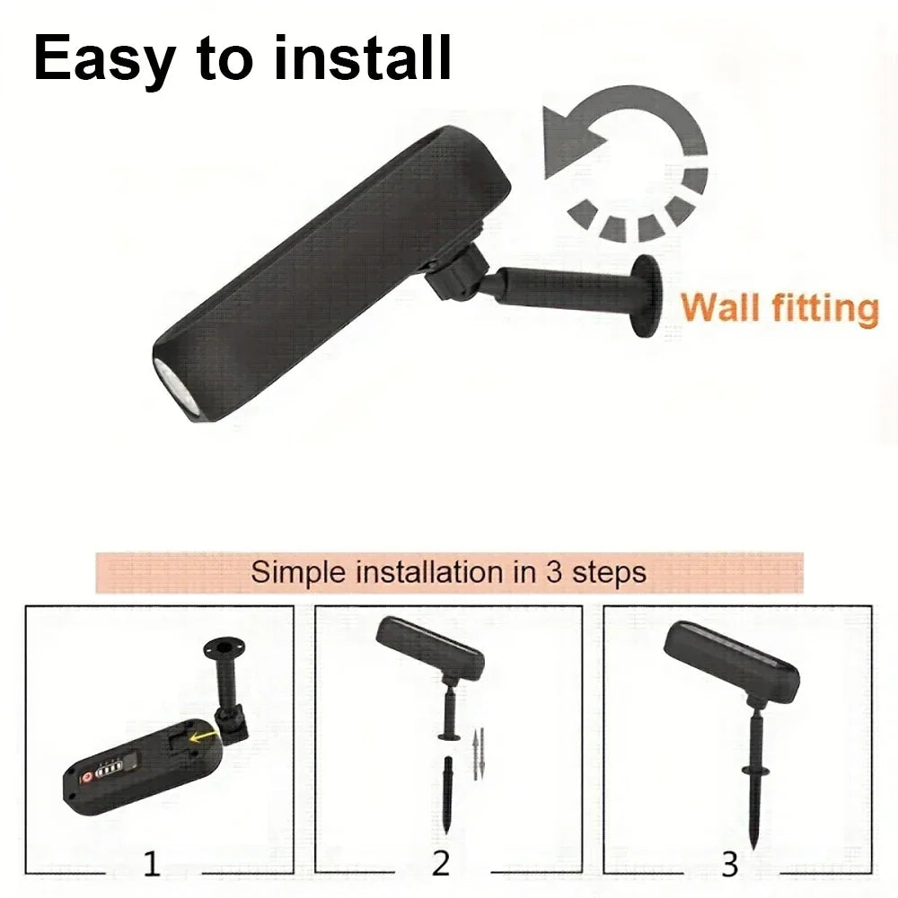 Solar LED Light Outdoor Solar Wall Light IP65 Green Garden Light Solar Spotlights Solar Uplights for Trees Pathway Yard