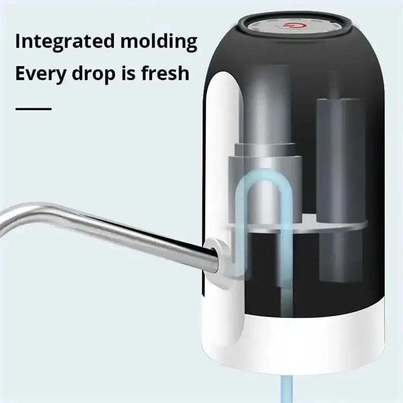 USB Water Dispenser Waterer Drink Items Automatic Manual Pump Rechargeable Electric Kitchen. Bottle Dispensing Drinkware Carboy
