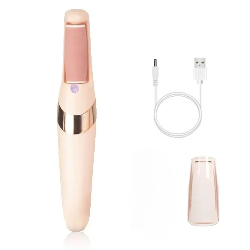 USB Electric Foot File Foot Pedicure Tools Grinder Dead Skin Callus Remover Hard Cracked Remove Callus Rubbing Pedicure FootCare