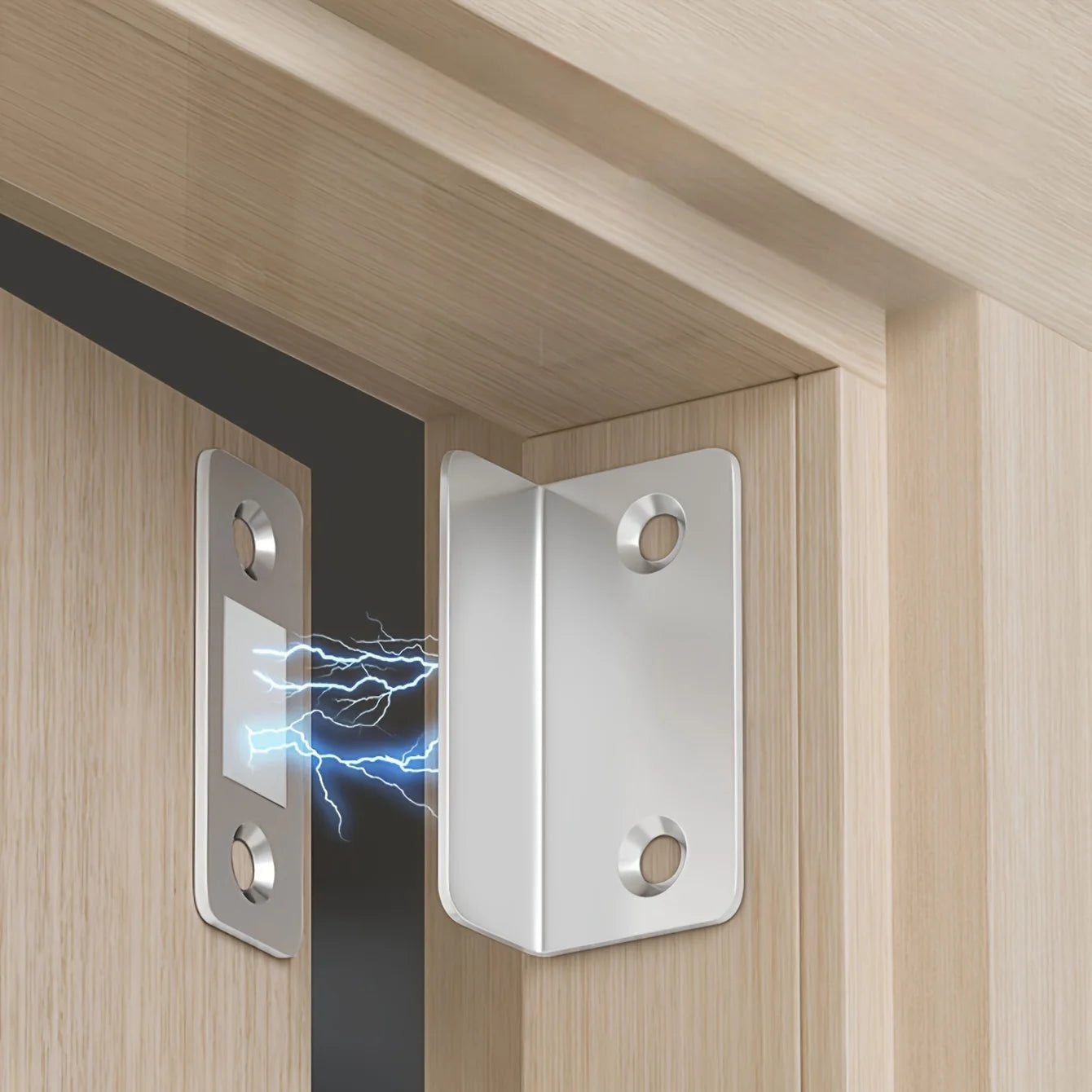 Magnetic Door Closer Strong Door Closer Magnetic Catch Latch Magnet For Furniture Cabinet Cupboard Ultra Self-adhesive Latch